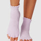 ToeSox Melody Scallop Half Toe Yoga Socks