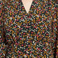 Louche Jussi Dippy Ditsy Print Midi Shirt Dress