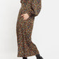 Louche Jussi Dippy Ditsy Print Midi Shirt Dress