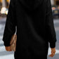 Kangaroo Pocket Quilted Hooded Dress