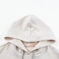 Kangaroo Pocket Quilted Hooded Dress