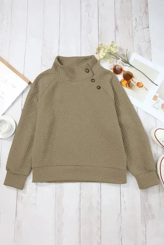 Kangaroo Pocket Quilted Hooded Dress