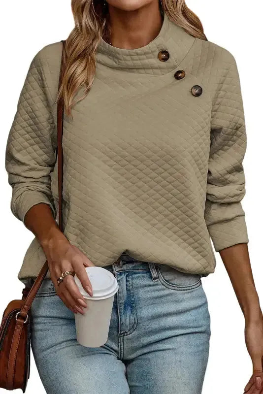Kangaroo Pocket Quilted Hooded Dress