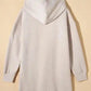 Kangaroo Pocket Quilted Hooded Dress