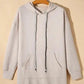 Kangaroo Pocket Quilted Hooded Dress