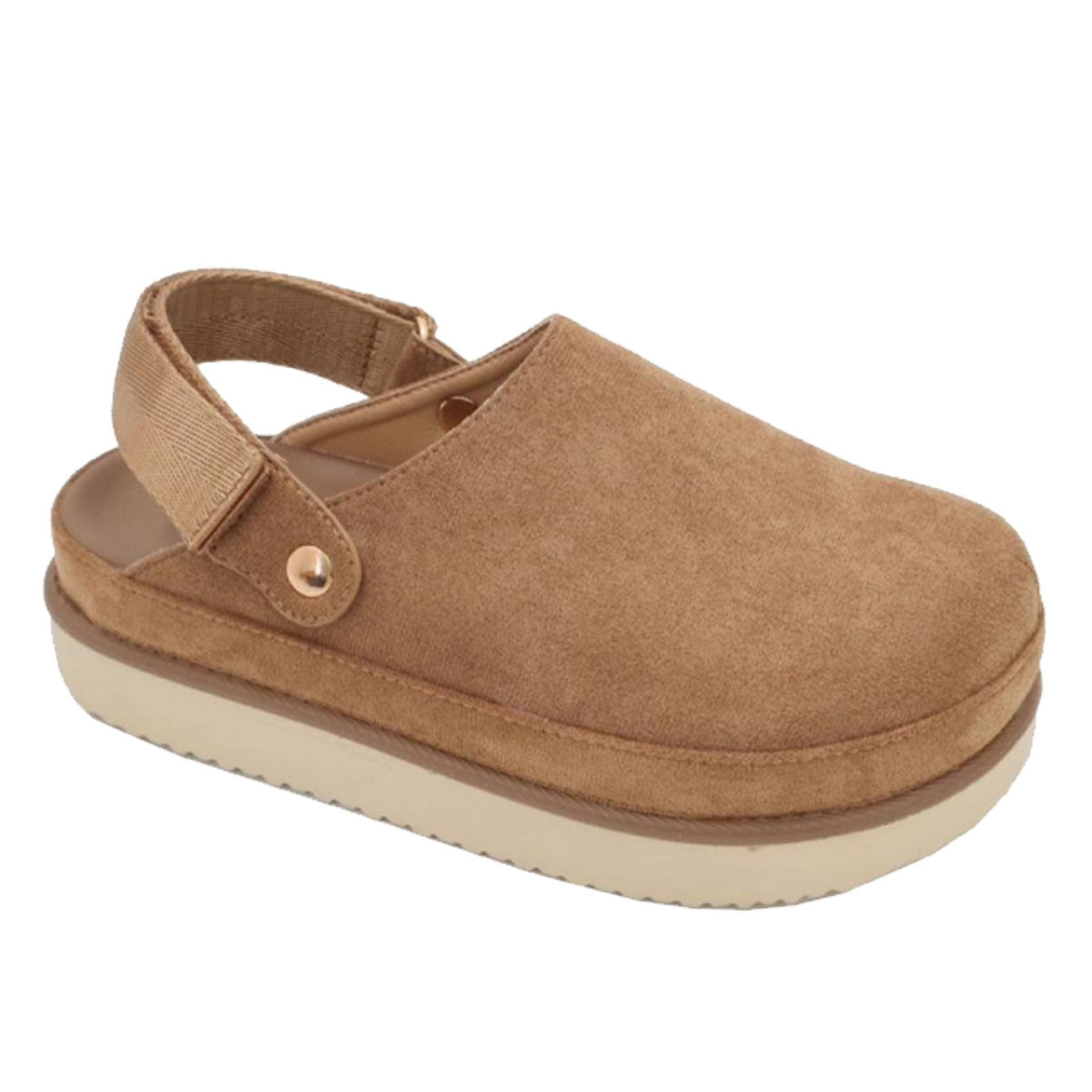 Anna Casual Women's Platform Slingback Clogs – Effortlessly Stylish & Comfortable