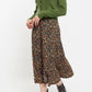 Louche Kiyo Dippy Ditsy Print Midi Skirt