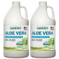 Land Art Organic Aloe Vera Drinkable Gel – 99.7% Pure, Cold-Processed, Digestive Support (64 oz x 2)