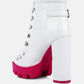 Larch Cushion Collared Biker Boots