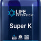Life Extension Super K – Vitamin K1 & K2 (MK4 & MK7), 150 Softgels