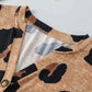 Light French Beige Leopard Blouse