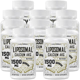 AJAXERRUE Liposomal Calcium AKG 1500 MG – Energy, Longevity & Metabolic Support | 600 Softgels