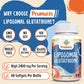 Prunucis 2400MG Liposomal Glutathione with Vitamin C, Milk Thistle & Alpha-Lipoic Acid – High Absorption, 360 Softgels