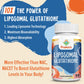 Prunucis 2400MG Liposomal Glutathione with Vitamin C, Milk Thistle & Alpha-Lipoic Acid – High Absorption, 360 Softgels