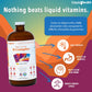LIQUIDHEALTH Mega Energy B-Complex – Liquid Vitamin for Energy, Immune Support & Heart Health | Made in USA | Vegan