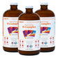LIQUIDHEALTH Mega Energy B-Complex – Liquid Vitamin for Natural Energy, Immune Support, and Vitality (3 Pack) – Made in USA, Vegan, Sugar-Free