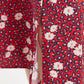 Louche Liv Roaring Daisy Print Long Sleeve Midi Dress Red