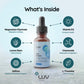 LUV Zen Drops: Anxiety & Stress Support Drops with Magnesium Glycinate, Vitamin D3, L-Theanine | Vegan, Keto, USA Made