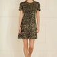 Yumi Gold Sequin Tunic Dress