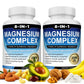 BODUNMSCA Magnesium Complex 8 in 1 – 1000mg for Relaxation, Sleep & Muscle Health | 180 Capsules