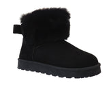 Welma Stylish Faux Suede Fur-Lined Ankle Boots for Women