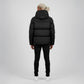 Middle Block Hooded Down Jacket