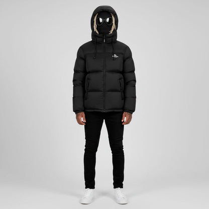 Middle Block Hooded Down Jacket