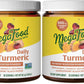 MegaFood Daily Turmeric Nutrient Booster Powder – Vegan Turmeric Supplement with Black Pepper, Tart Cherry & Vitamin C (2 x 2.08 oz)