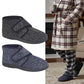 men's slippers Black and Navy