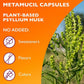 Metamucil 3-in-1 Fiber Capsules — Plant-Based Psyllium Husk for Digestive Health, 340 Capsules
