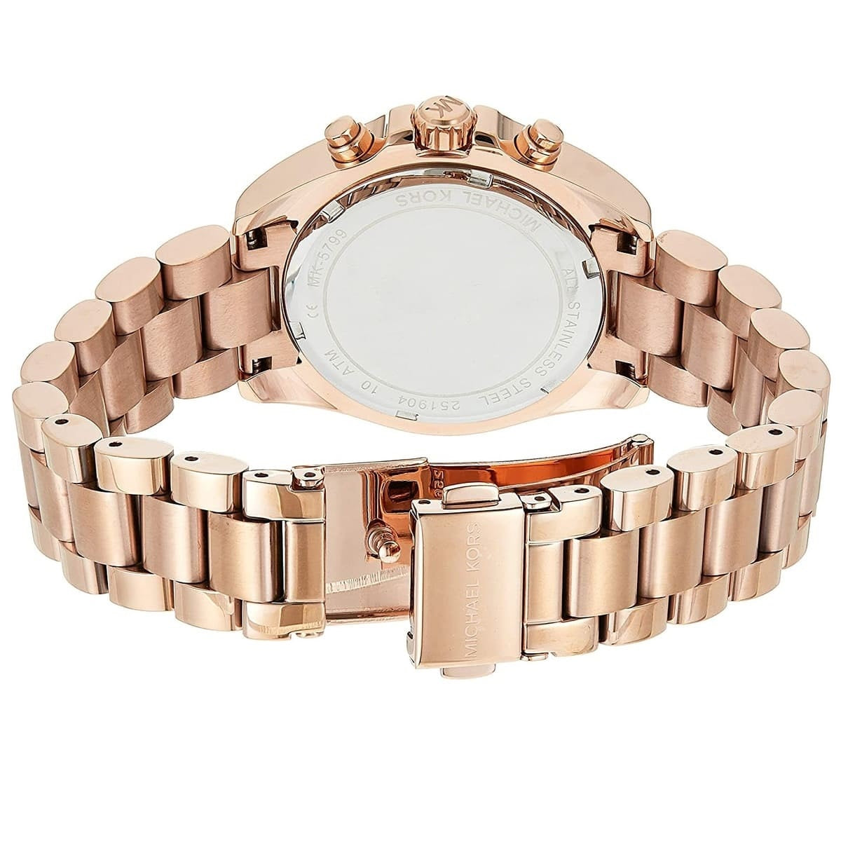 Michael Kors MK5799 Mini Bradshaw Women's Rose Gold Watch