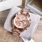 Michael Kors MK5799 Mini Bradshaw Women's Rose Gold Watch