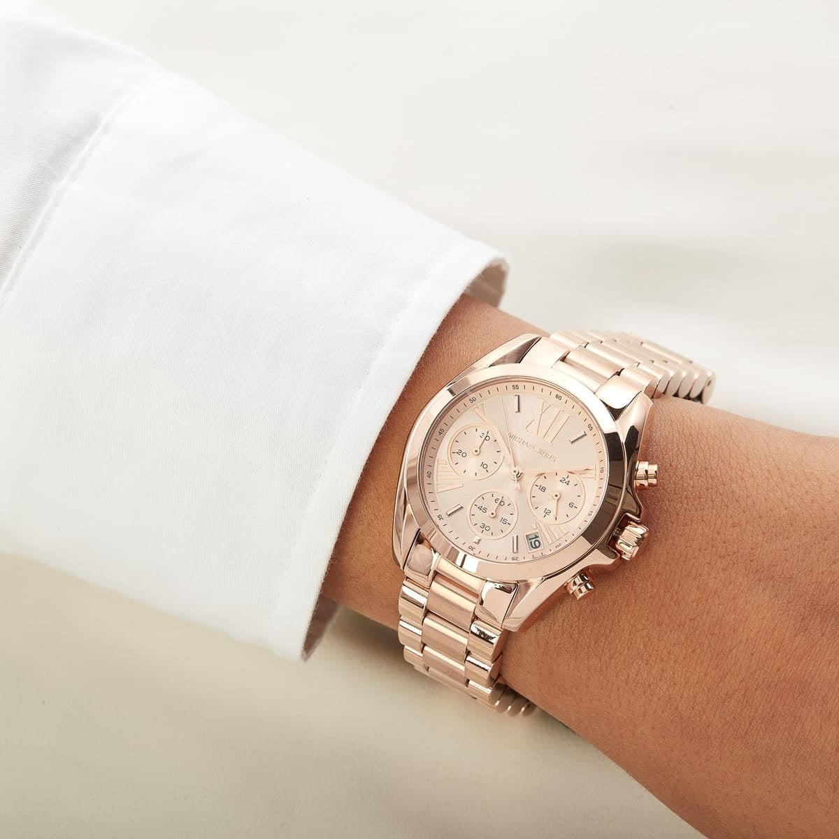 Michael Kors MK5799 Mini Bradshaw Women's Rose Gold Watch