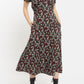 Louche Minerva Jolly Ditsy Print Puff Sleeve Midi Dress