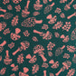 Louche Minna Mushroom Magic Print V Neck Midi Dress