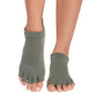 ToeSox Low Rise Half Toe Women's Yoga Grip Socks