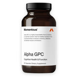Momentous Alpha GPC Supplement – Cognitive Support, NSF Certified for Sport, GMO- & Gluten-Free | 60 Servings