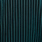Louche Mouna Velvet Stripe Midi Dress