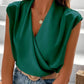 Nadine - Stylish Wrap Blouse That Empowers Confidence