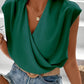 Nadine - Stylish Wrap Blouse That Empowers Confidence