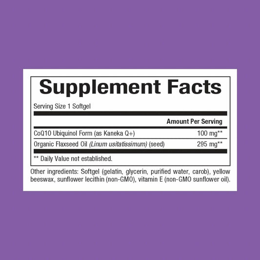 Natural Factors Ubiquinol 100 mg – Superior Absorption CoQ10 for Heart Health & Energy | 120 Softgels