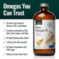 Natural Force Pure Omega-3 Lemon Liquid Fish Oil – 1,326 mg EPA/DHA/DPA, Mercury Free, Wild-Caught