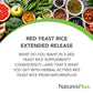 NaturesPlus Herbal Actives Red Yeast Rice, Extended Release 600mg — 60 Vegan Tablets | Cholesterol Support