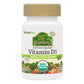 NaturesPlus Source of Life Garden Vitamin D3-60 Vegan Capsules, Pack of 3 | Organic, Non-GMO, Gluten Free | 90 Servings
