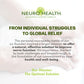 Neuro Health Nerve Support Formula for Neuropathy – Fast-Absorbing B Vitamins & Alpha Lipoic Acid, 180 Capsules