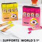 Neutonic Nootropic Focus Blend Powder | Peach Mango & Wild Berry, 32 Sticks | Caffeine Free