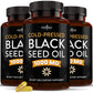 NEW AGE Black Seed Oil Softgel Capsules – Premium Cold-Pressed Nigella Sativa (Non-GMO, Vegetarian, 3 × 90)