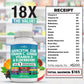 NEW AGE Quercetin Zinc Vitamin C Bromelain Elderberry — 180 Count Immune Support Formula