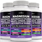 NEW AGE Magnesium Complex Supplement – 270 Count for Bone & Joint Support