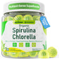 Nextdia (2 Pack) Organic Spirulina + Chlorella Gummies – Vegan Protein & Supergreens